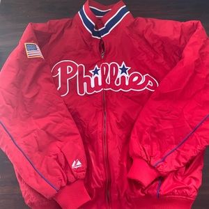 XL Phillies jacket fleece lined